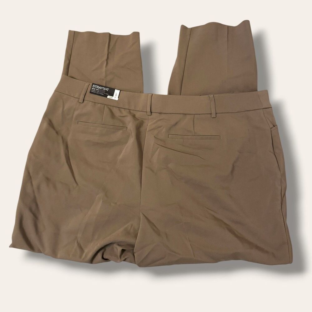 Apt.9 Pants Womens 22W Torie Straight Leg Brown Stretch The Torie Pant Plus